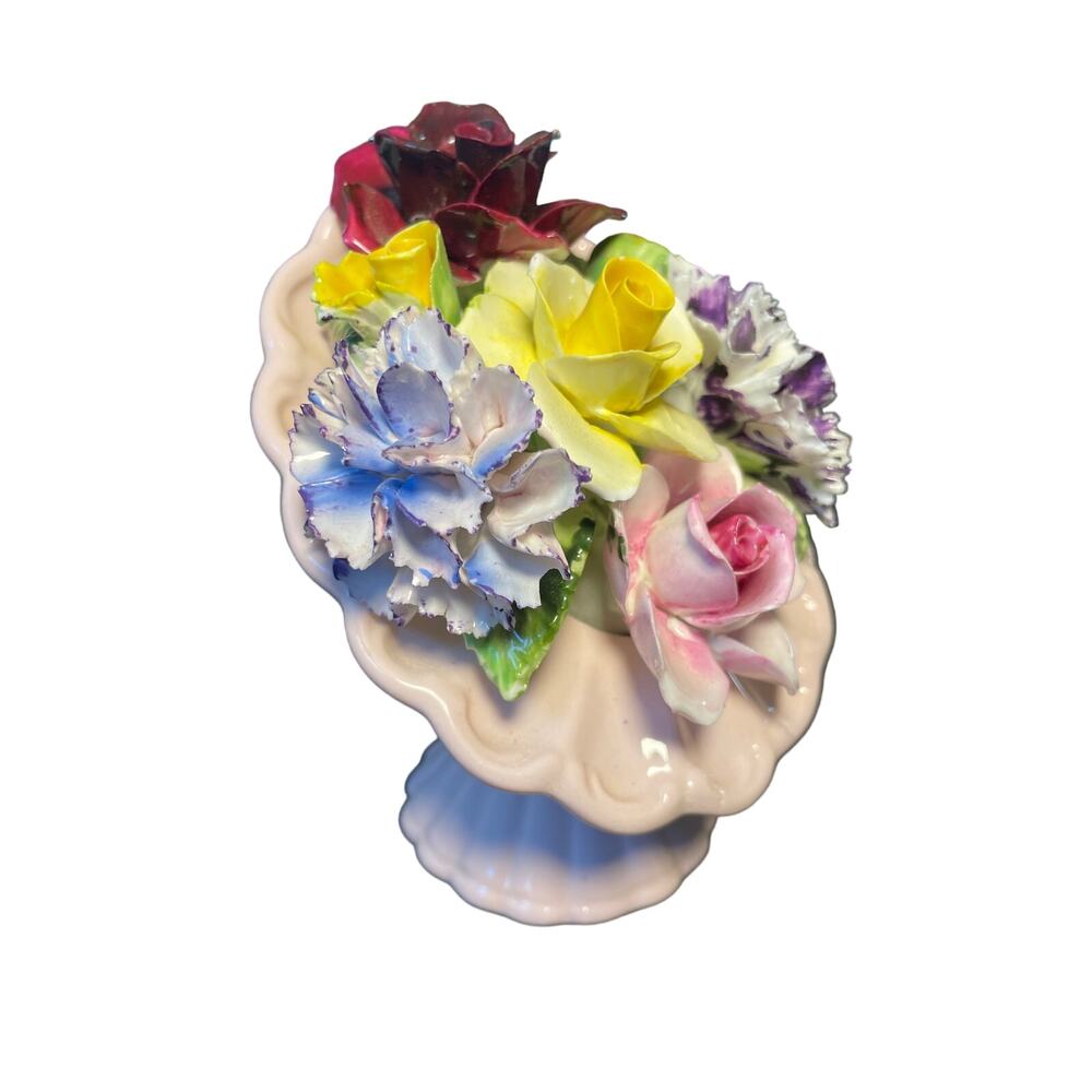Vintage Radnor Bone China Floral Arrangement
